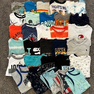 Large Bundle 5T boys tees